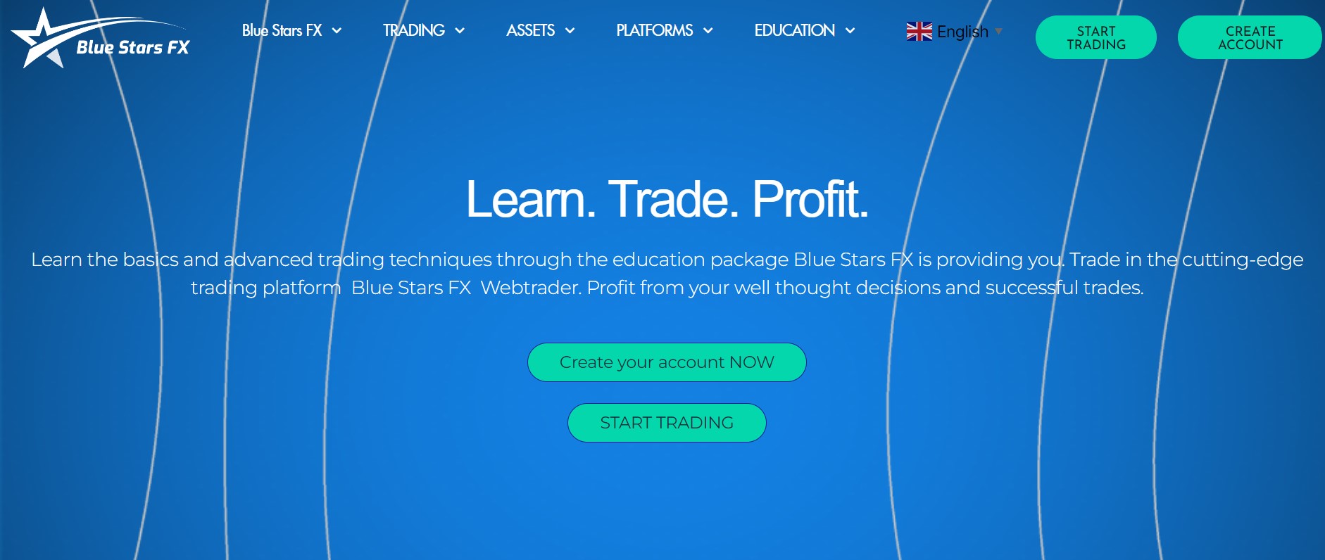Blue Stars FX website