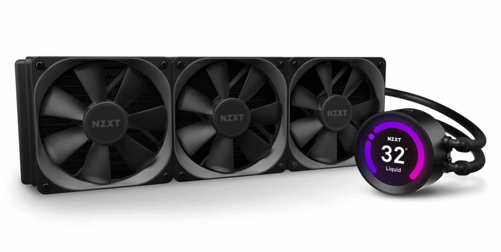 NZXT's latest AIO CPU coolers include customizable LCD screens 1