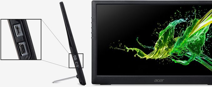Acer Launches Cheap USB-C Monitor for Laptops: The 15.6-Inch Acer PM1 2