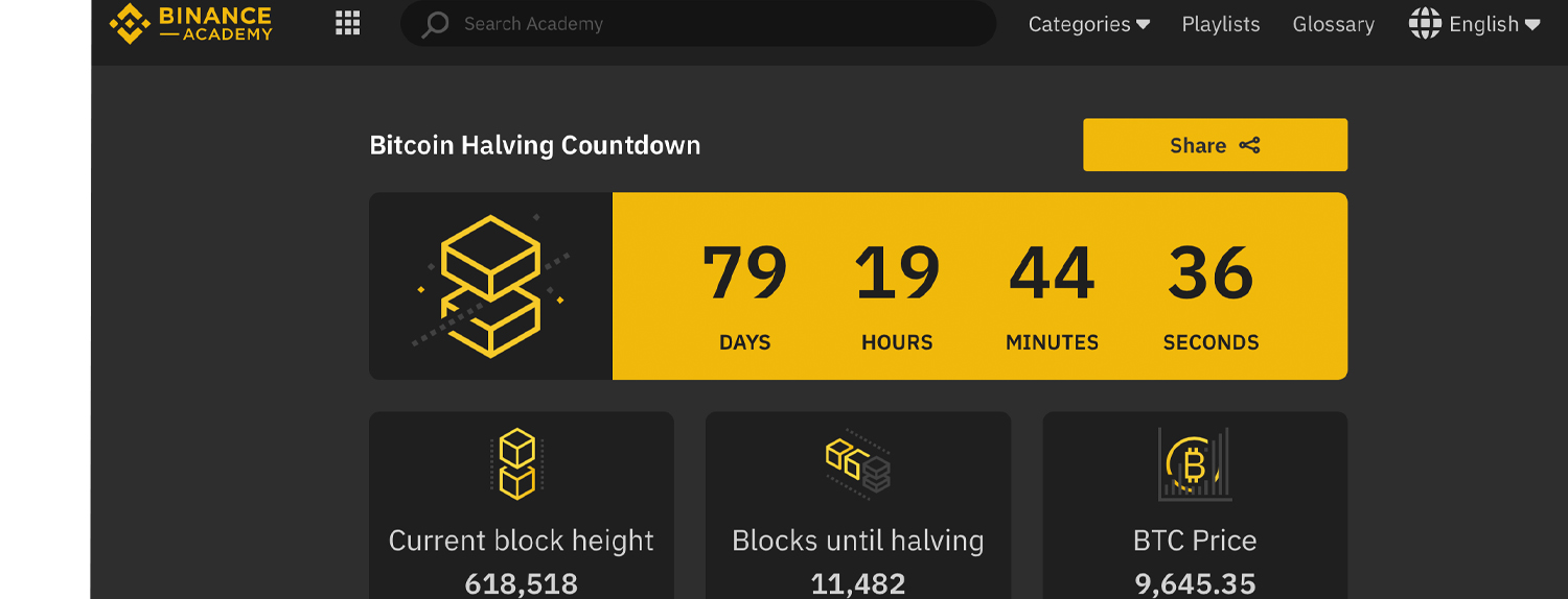 bitcoin halving countdown clock