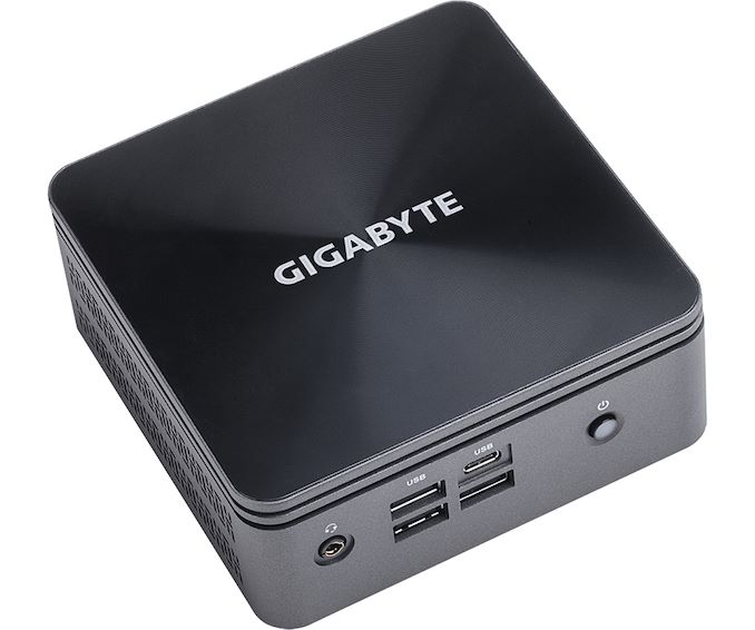 GIGABYTE Unveils Comet Lake-Based BRIX UCFF PC: 6 Cores, USB-C 3.2 Gen 2, & RS232 2