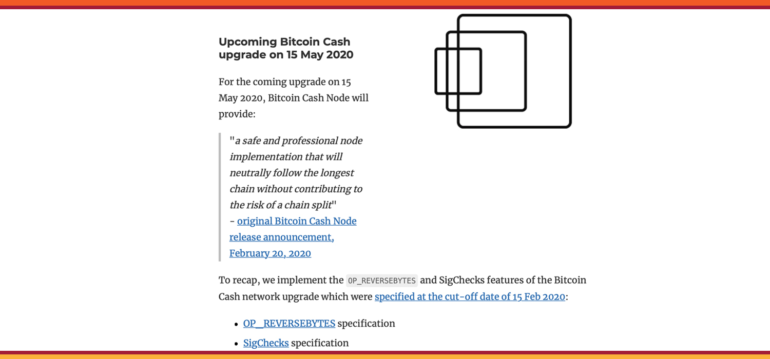 Bitcoin Cash Node Reveals Upgrade Plans for May and Difficulty Algorithm Research