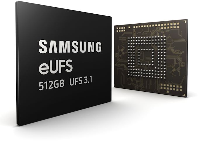 Samsung Begins Mass Production of 512 GB eUFS 3.1 Storage: Up to 2.1 GB/s 2