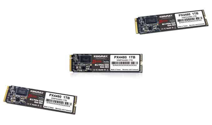 KINGMAX Joins PCIe 4.0 SSD Club with PX4480 Drives 1 KINGMAX Joins PCIe 4.0 SSD Club with PX4480 Drives 1