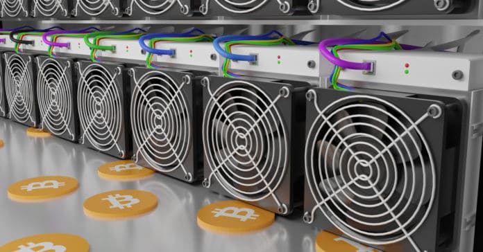 Bitcoin mining rigs