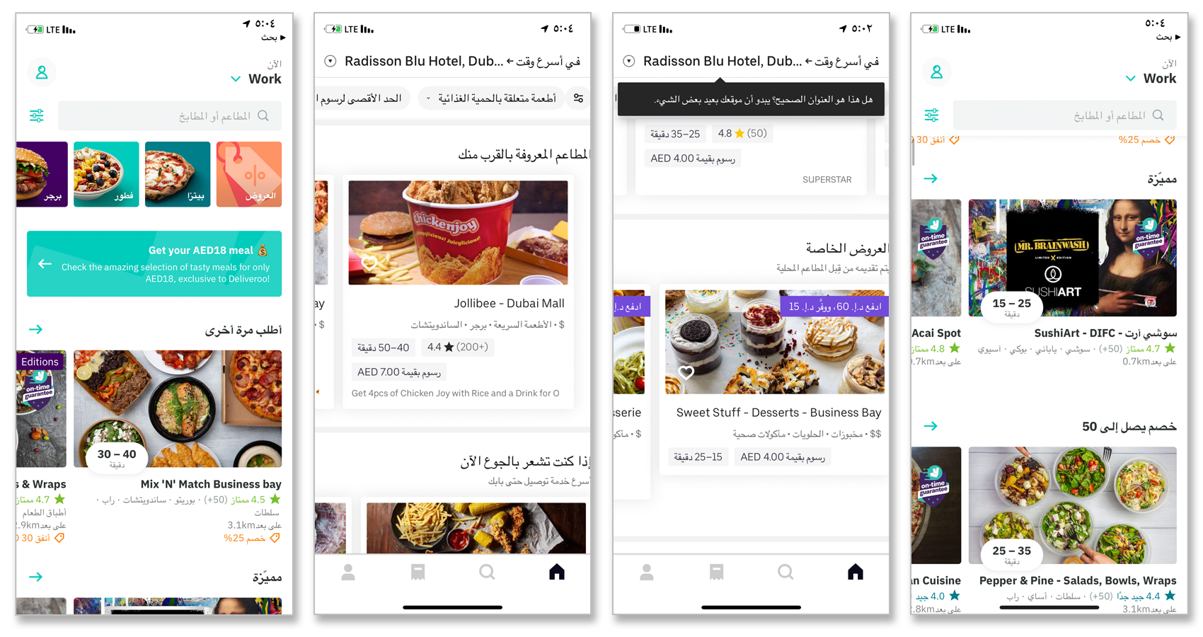 Cross-cultural user experience design for an Arabic food ordering app