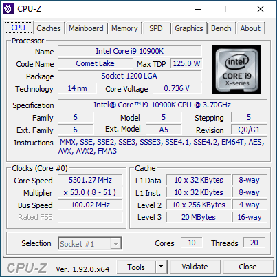 The Intel Comet Lake Core i9-10900K, i7-10700K, i5-10600K CPU Review: Skylake We Go Again 3