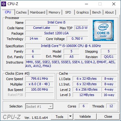 The Intel Comet Lake Core i9-10900K, i7-10700K, i5-10600K CPU Review: Skylake We Go Again 5