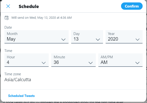 Twitter is rolling out tweet scheduling feature to some users 1