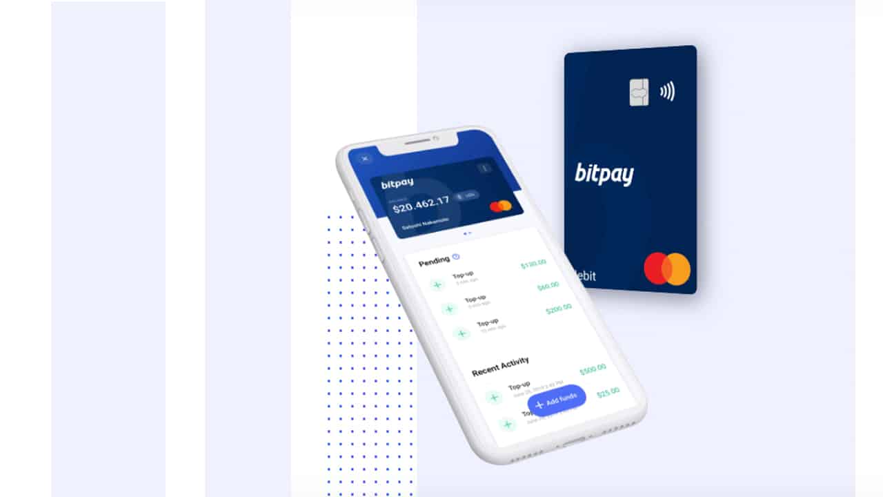 crypto to fiat payment card