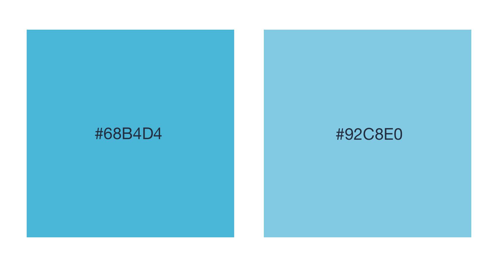 UX design for developers - hex color values