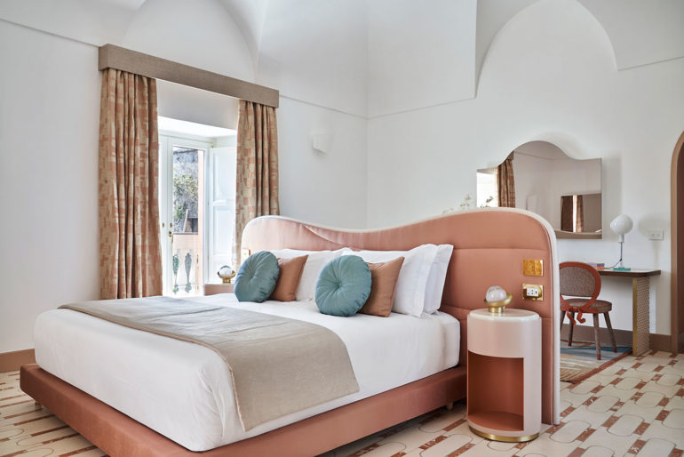 Cristina Celestino signs a seven room capsule collection for Palazzo Avino hotel