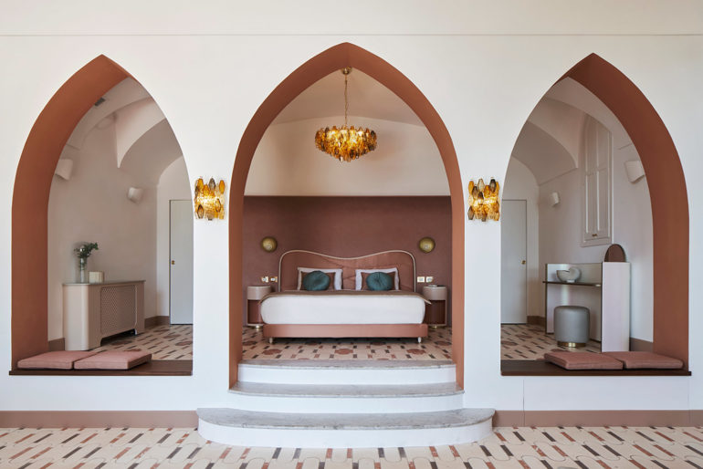 Cristina Celestino signs a seven room capsule collection for Palazzo Avino hotel