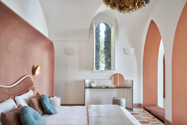 Cristina Celestino signs a seven room capsule collection for Palazzo Avino hotel