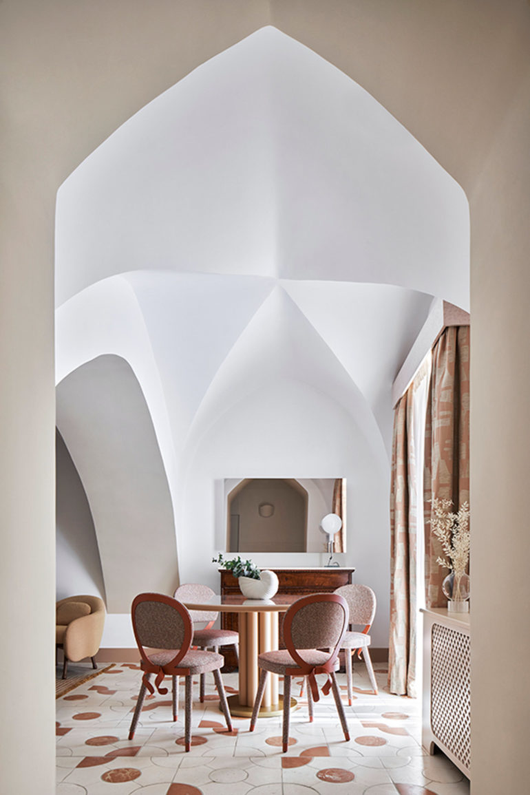Cristina Celestino signs a seven room capsule collection for Palazzo Avino hotel
