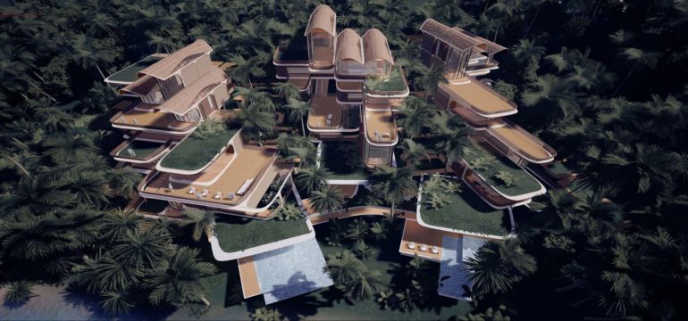 Zaha Hadid Architects designed a customizable residence