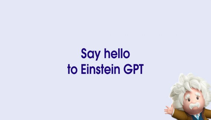 Salesforce Introduces Einstein GPT Heating Up The AI Race