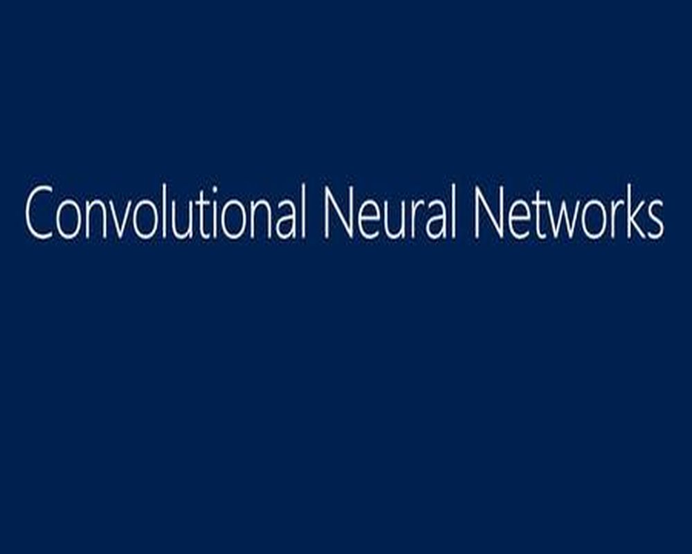 What Are Convolutional Neural Networks?